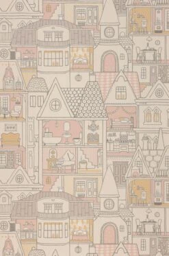 Tapete Dollhouse Cremeweiss -Innentapete 389353 Dollhouse 2880x1440