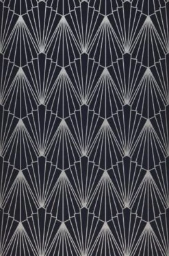 Tapete Adansonia Dunkelblau