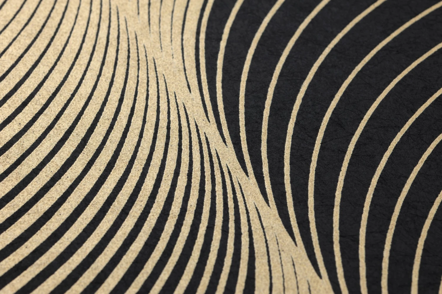 Tapete Katsura Schwarz 5 Tapete Katsura Schwarz – Bild 3