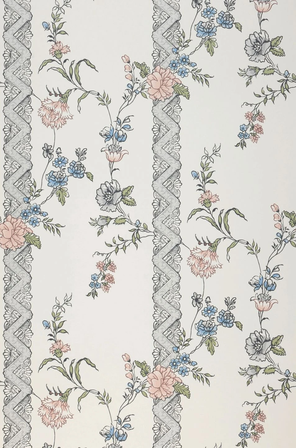 Tapete Laisa Pastellblau 4 Tapete Laisa Pastellblau – Bild 2