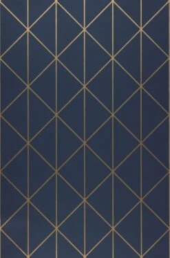 Tapete Biloba Dunkelblau