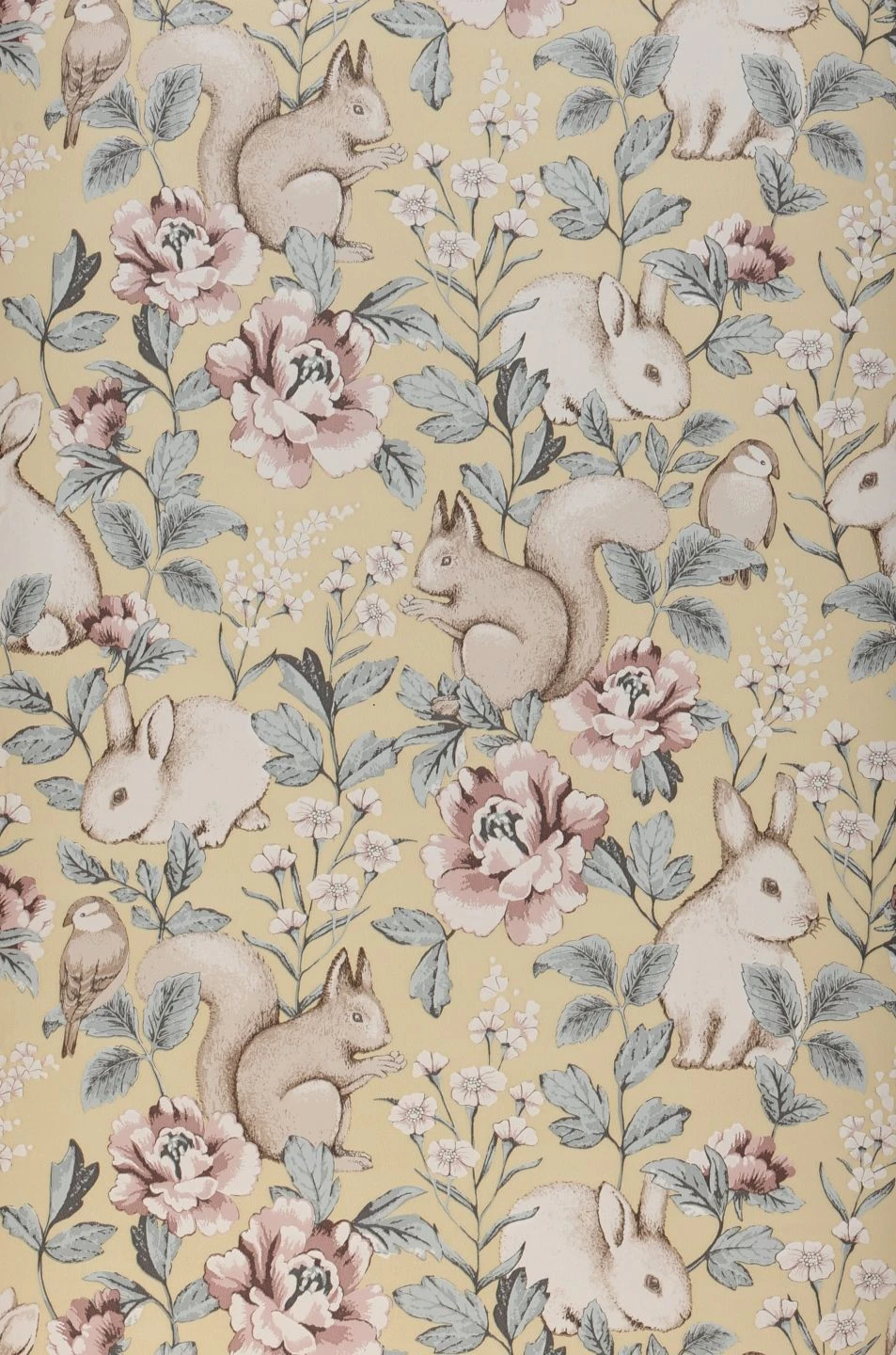 Tapete Twiggy Hellelfenbein 3 Tapete Twiggy Hellelfenbein