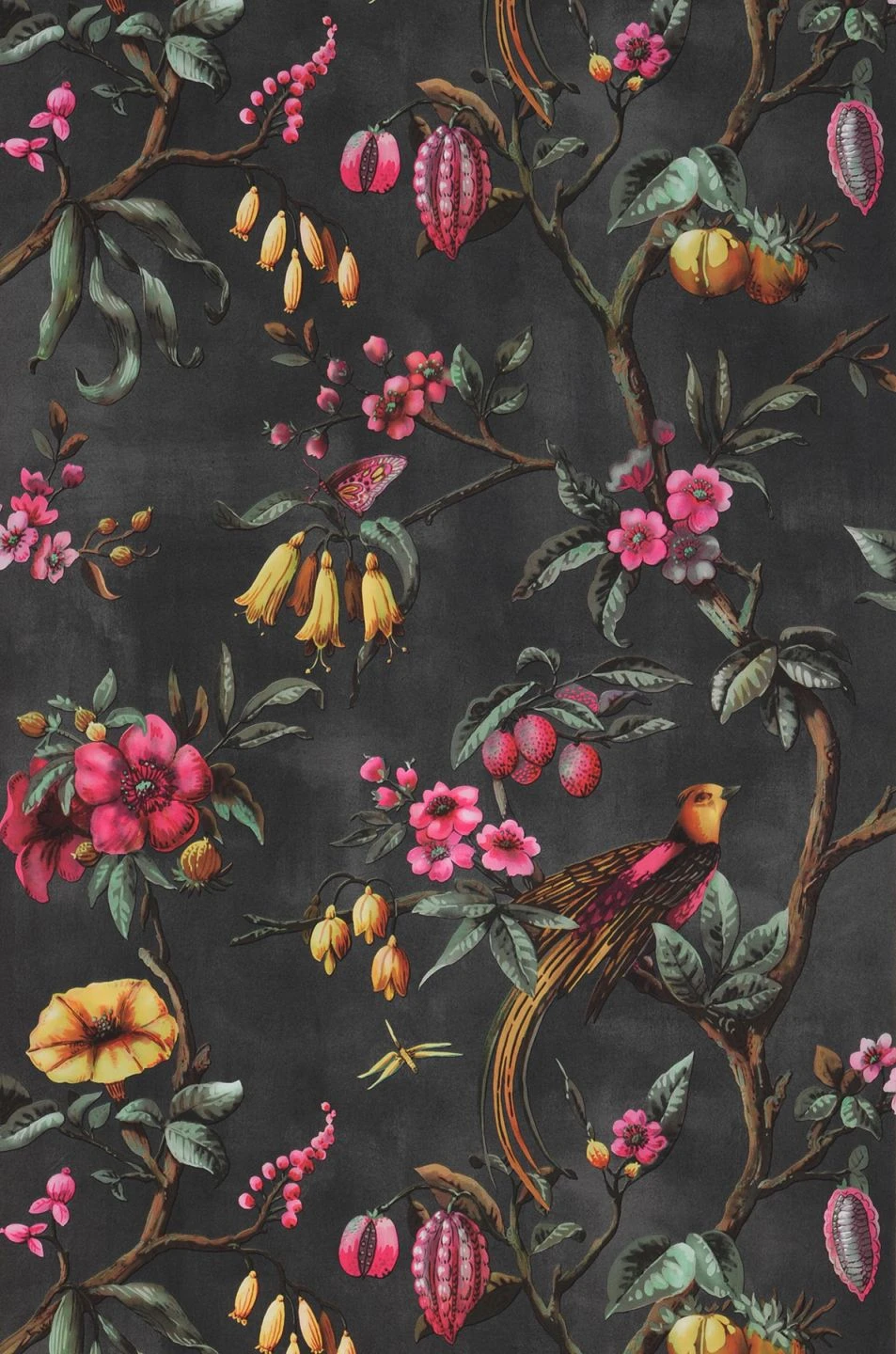 Tapete Camille Schwarzgrau