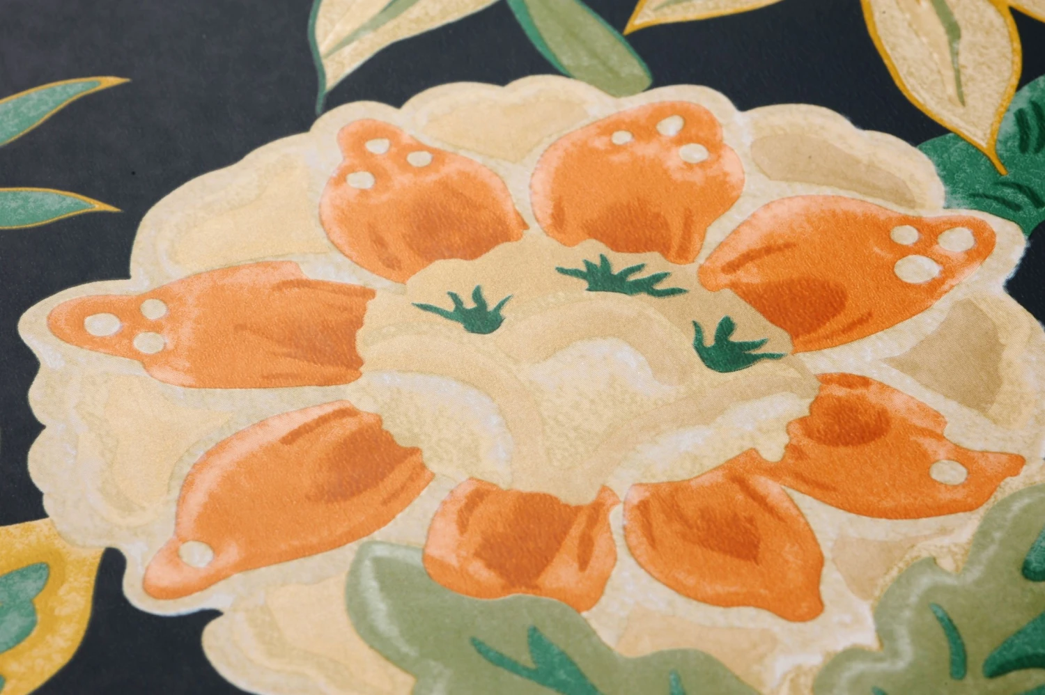 Tapete Amanda Schwarzblau 5 Tapete Amanda Schwarzblau – Bild 3