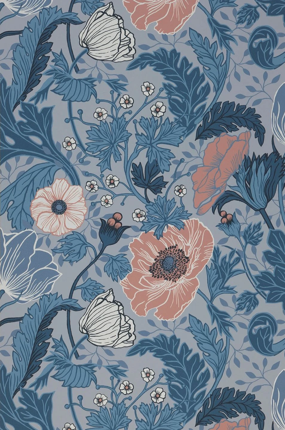 Tapete Soria Blautöne 3 Tapete Soria Blautöne