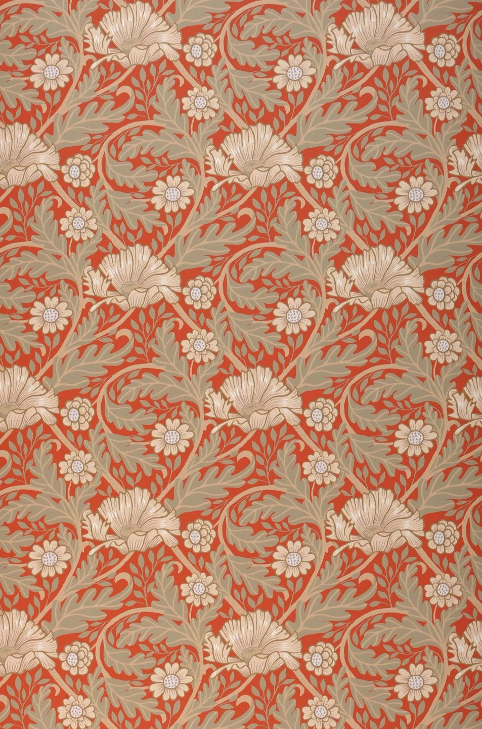 Tapete Hilde Rot 4 Tapete Hilde Rot – Bild 2