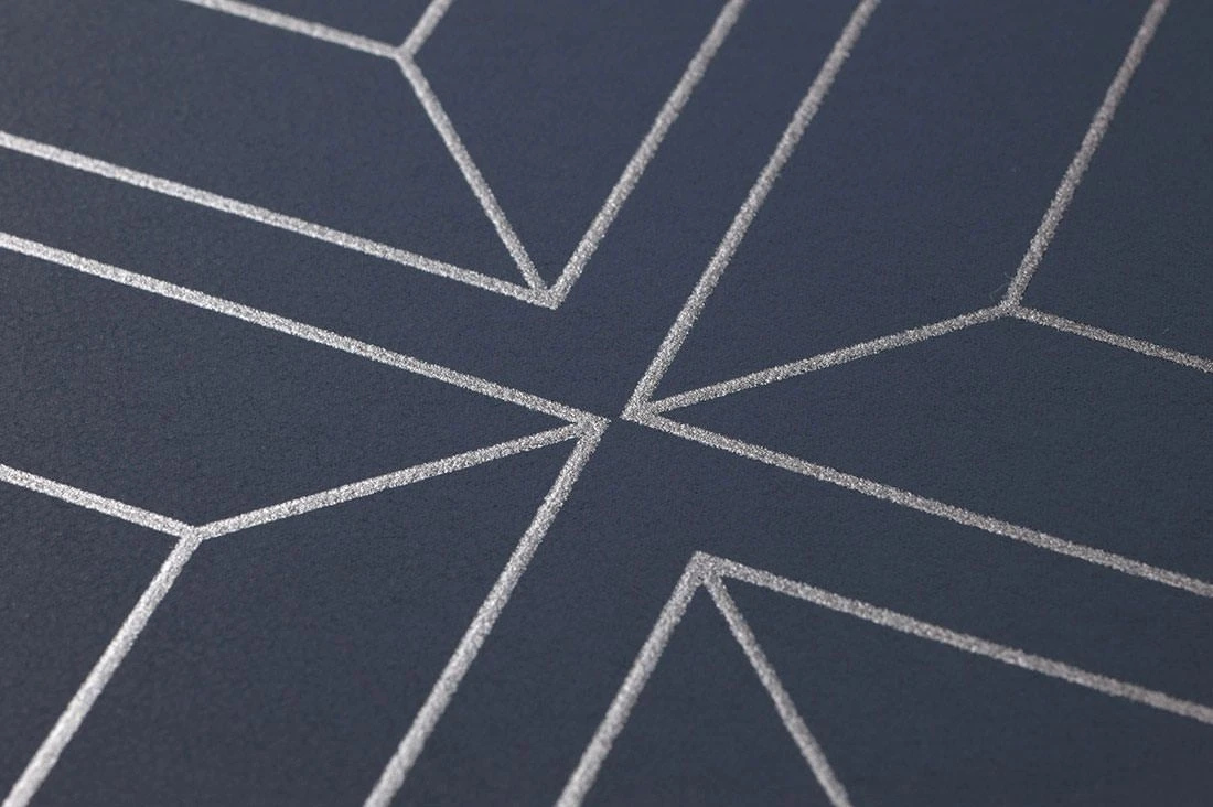 Tapete Malekid Dunkelblau 5 Tapete Malekid Dunkelblau – Bild 3