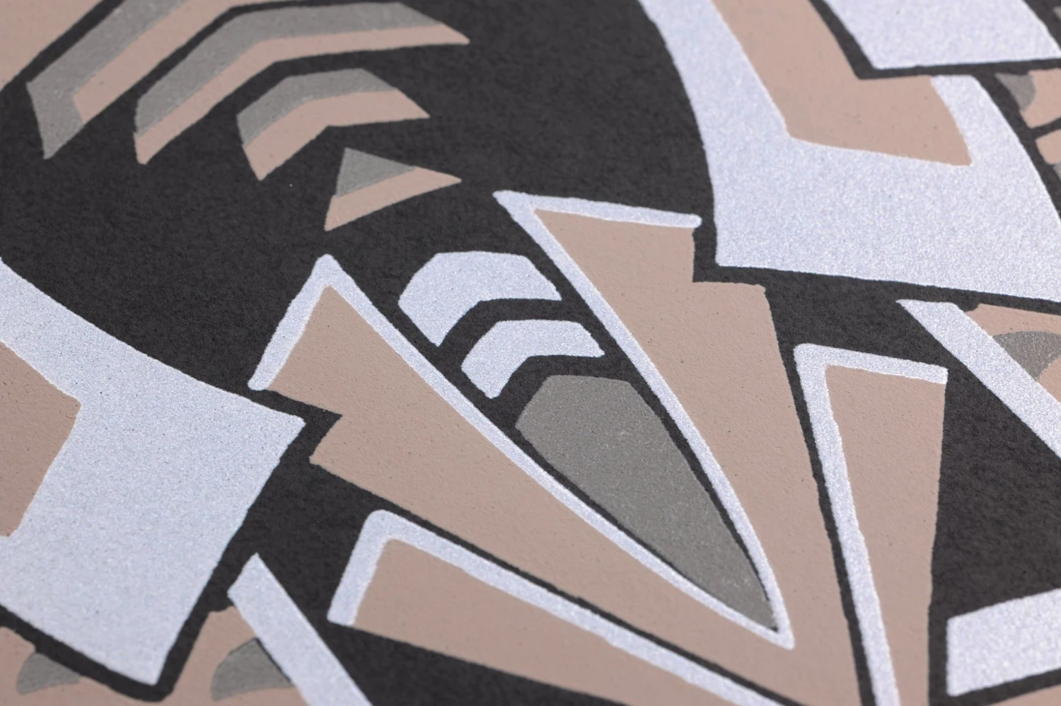 Tapete Demetrius Silber Schimmer 5 Tapete Demetrius Silber Schimmer – Bild 3