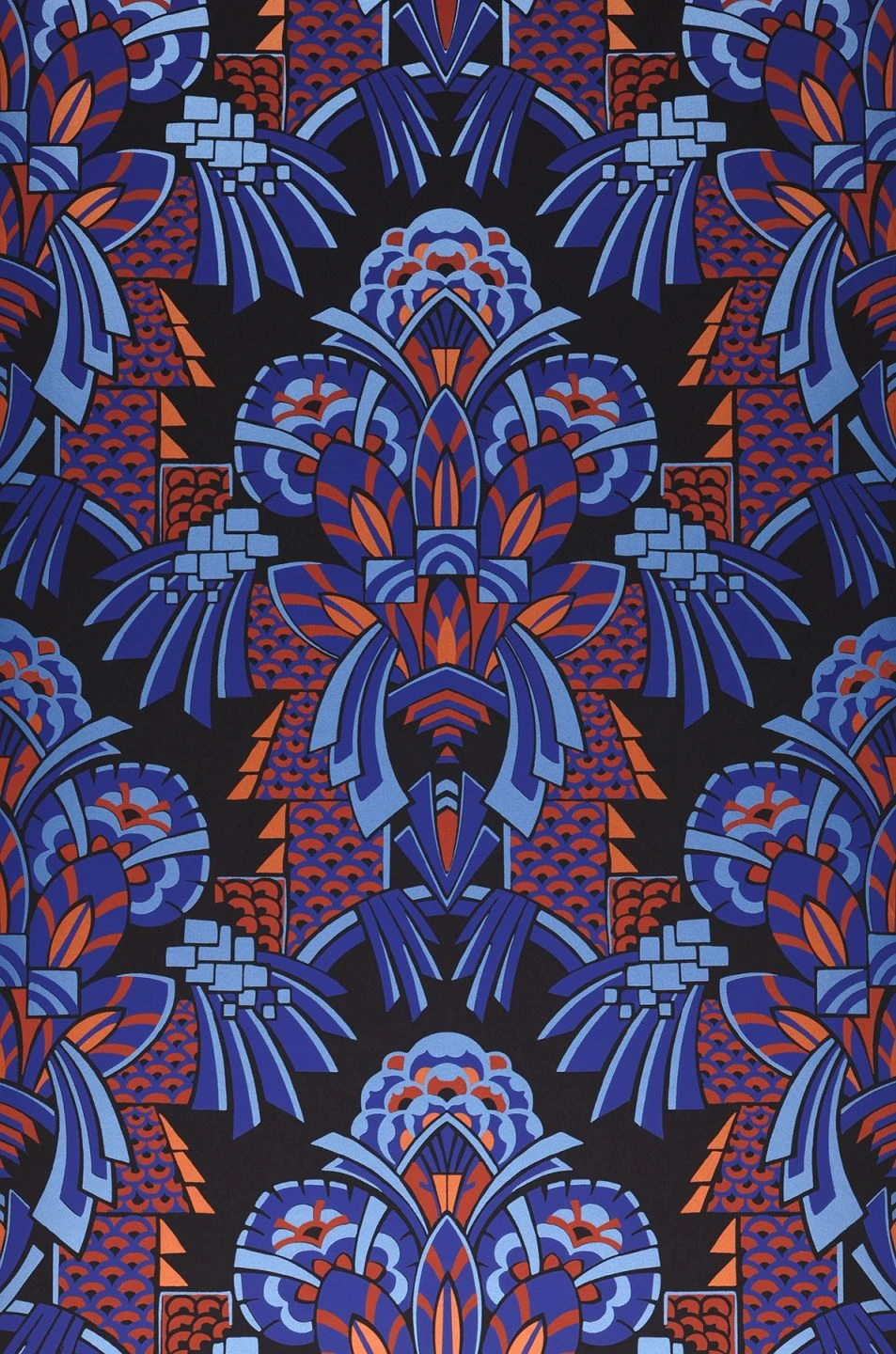 Tapete Demetrius Blau 4 Tapete Demetrius Blau – Bild 2