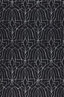 Tapete Lotus Schwarz -Innentapete 625802 Lotus 2880x1440