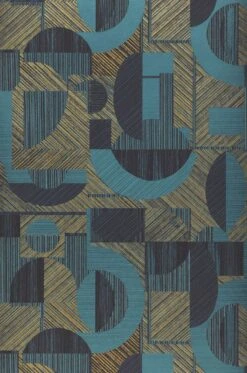 Tapete Paseo Türkisblau Schimmer 6 Tapete Paseo Türkisblau Schimmer -Innentapete 625902 A Paseo 2880x1440