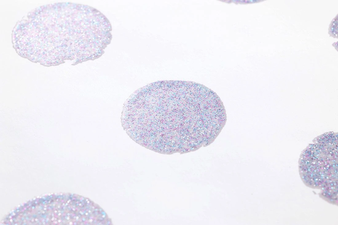 Tapete Corbetta Blaulila Glitzer 5 Tapete Corbetta Blaulila Glitzer – Bild 3