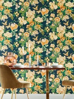 Tapete Amanda Schwarzblau 9 Tapete Amanda Schwarzblau -Innentapete Amanda B 463041 2880x1440