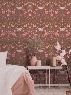 Tapete Andana Weinrot 9 Tapete Andana Weinrot -Innentapete Andana B 104661 2880x1440