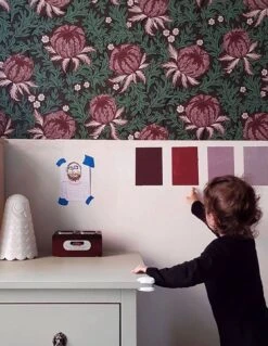 Tapete Ardassa Dunkelviolett -Innentapete Ardassa K 485144 2880x1440