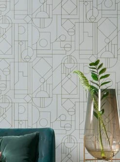 Tapete Arisa Perlgrün