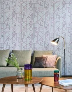 Tapete Arisa Violett -Innentapete Arisa B 270202 2880x1440