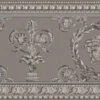 Versace Home Bordüre Medusa Lorbeer Grau Silber 34305-3 2 Versace Home Bordüre Medusa Lorbeer Grau Silber 34305-3 -Innentapete Borduere Versace Home Lorbeer Medusa grau silber 3