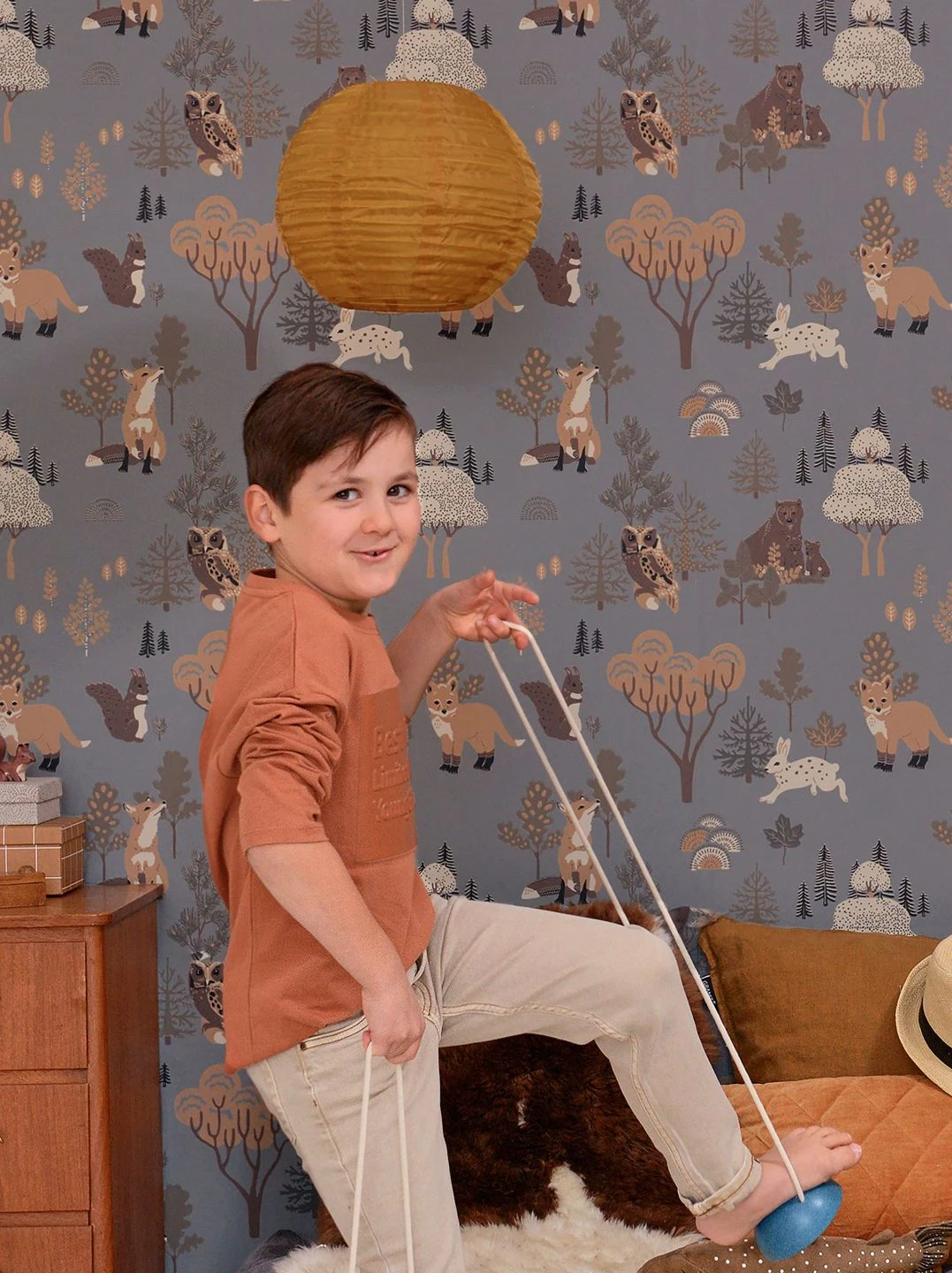 Tapete Deep Forest Blaugrau 7 Tapete Deep Forest Blaugrau – Bild 5