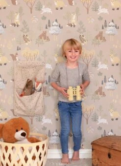 Tapete Deep Forest Hellgraubeige -Innentapete Deep Forest C 389372 2880x1440