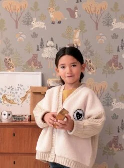 Tapete Deep Forest Grau -Innentapete Deep Forest C 389373 2880x1440