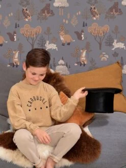 Tapete Deep Forest Blaugrau 10 Tapete Deep Forest Blaugrau -Innentapete Deep Forest D 389371 2880x1440