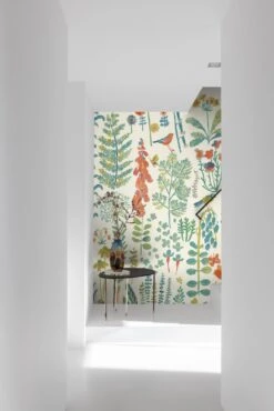 Digitaldruck Blumen Gräser Weiß Grün Rot ML1901 -Innentapete Digitaldruck Blumen Graeser Weiss Gruen Rot ML1901 63217706 1