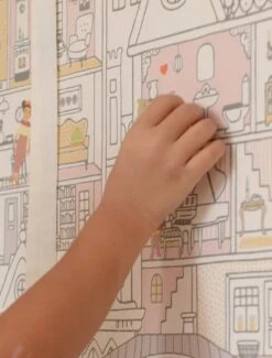 Tapete Dollhouse Cremeweiss -Innentapete Dollhouse A 389353 2880x1440