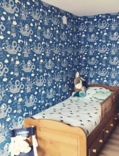 Tapete Drakhimlen Himmelblau -Innentapete Drakhimlen K 389031 2880x1440