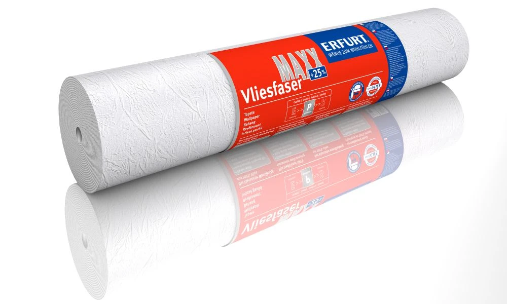9 Rollen Erfurt Vliesfaser Maxx Feather 205 Premium 59,63m² 5 9 Rollen Erfurt Vliesfaser Maxx Feather 205 Premium 59,63m² – Bild 3