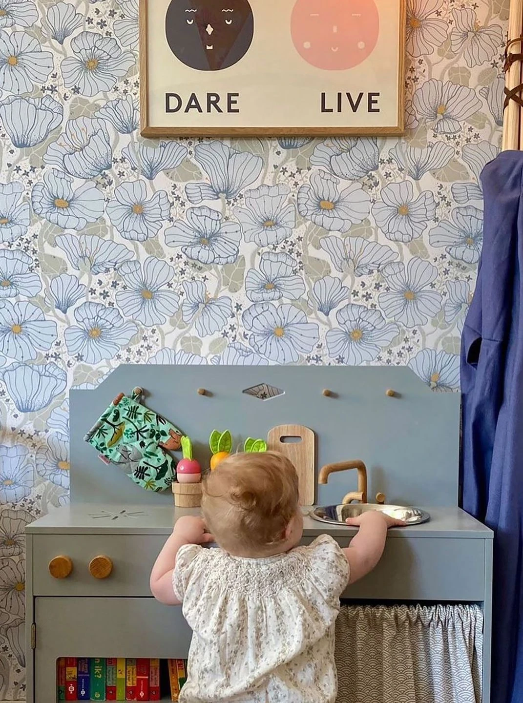 Tapete Ewa Zartblau 5 Tapete Ewa Zartblau – Bild 3