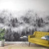 Fototapete Vlies Wald Nebel Bäume Grau Weiß 47268 -Innentapete Fototapete Vlies Wald Nebel Baeume grau weiss 47268 63210719 1