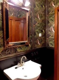 Tapete Grace Farngrün -Innentapete Grace M 103121 2880x1440