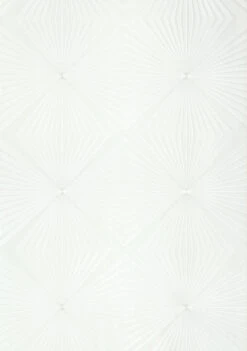 Glööckler Tapete Vlies Grafisch Hellgrau Silber Glanz 54842