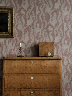 Tapete Hares In Hiding Beigerot -Innentapete Hares in Hiding B 975152 2880x1440