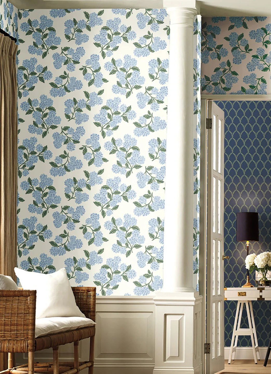 Tapete Hydrangea Weiss 6 Tapete Hydrangea Weiss – Bild 4