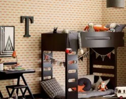 Tapete Kids Foxes Rotorange -Innentapete Kids Foxes B 461811 2880x1440