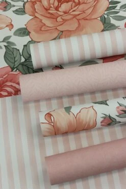 Rasch Tapete Kindertapete Streifen Rosa 252750 -Innentapete Kindertapete Streifen Rosa 252750 63212673 3