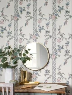 Tapete Laisa Pastellblau 8 Tapete Laisa Pastellblau -Innentapete Laisa B 451161 2880x1440