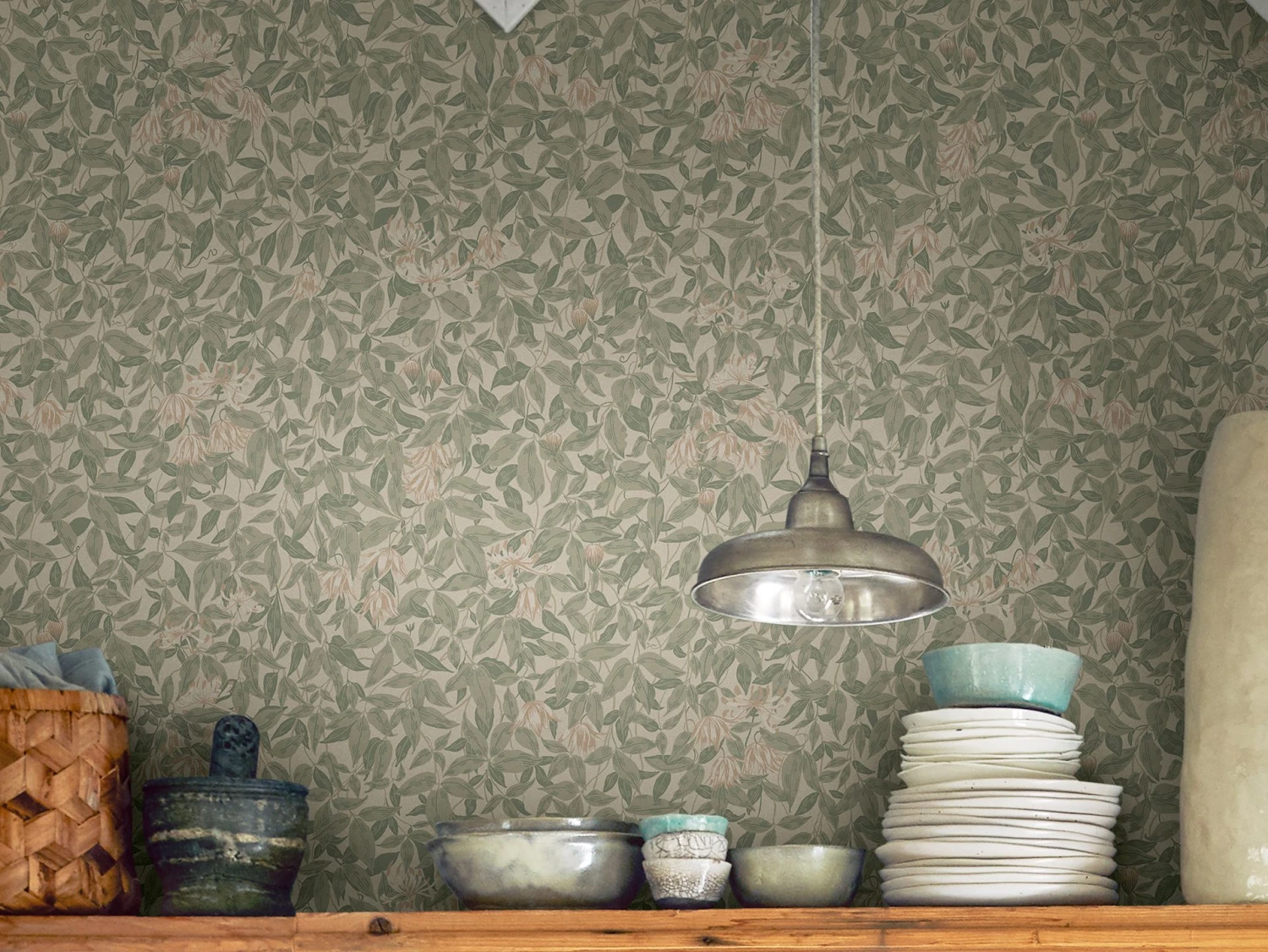 Tapete Linnea Garden Blassgrün 7 Tapete Linnea Garden Blassgrün – Bild 5