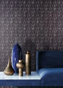 Tapete Lotus Schwarz -Innentapete Lotus B 625802 2880x1440