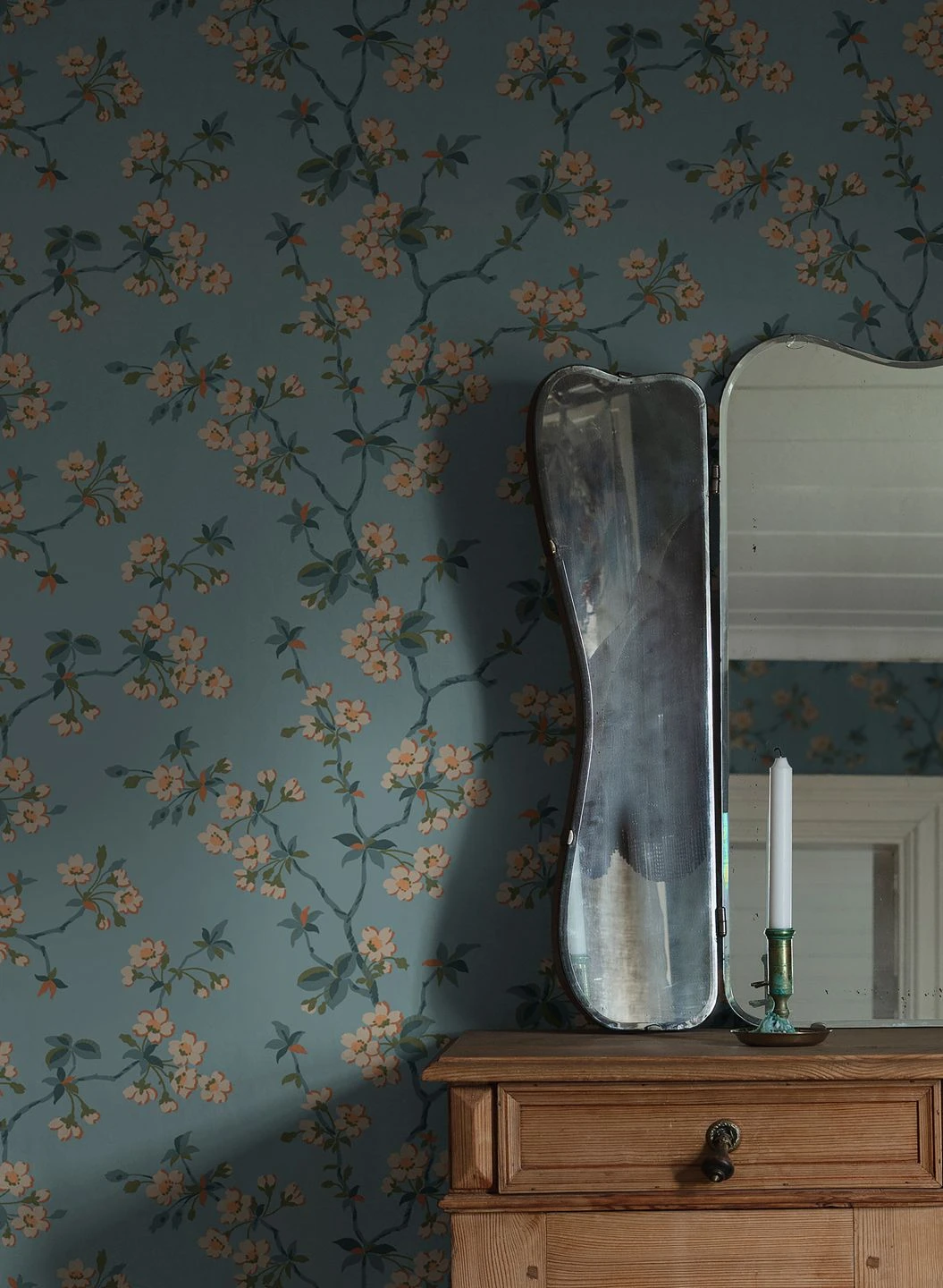 Tapete Maja Pastellgrünblau 5 Tapete Maja Pastellgrünblau – Bild 3