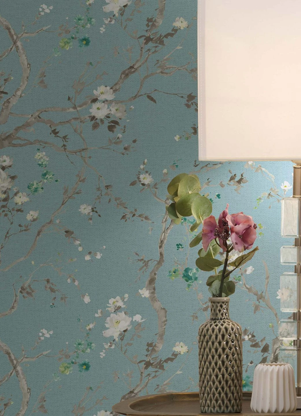 Tapete Malabar Pastelltürkis 3 Tapete Malabar Pastelltürkis