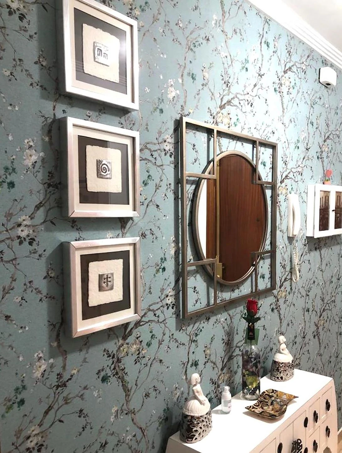 Tapete Malabar Pastelltürkis 6 Tapete Malabar Pastelltürkis – Bild 4