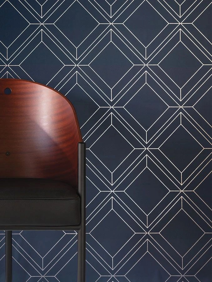 Tapete Malekid Dunkelblau 3 Tapete Malekid Dunkelblau