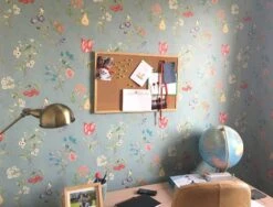 Tapete Mallorie Pastelltürkis 9 Tapete Mallorie Pastelltürkis -Innentapete Mallorie K 821401 2880x1440