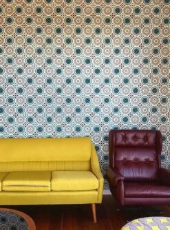 Tapete Marelle Wasserblau -Innentapete Marelle K 835162 2880x1440