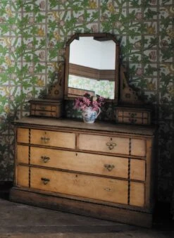 Tapete Matilda Gelbgrün -Innentapete Matilda C 463141 2880x1440