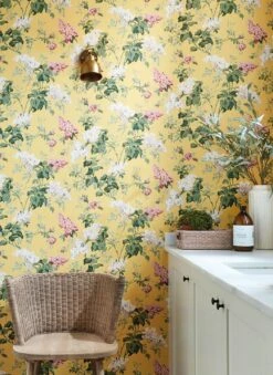 Tapete Colbert Hellgelb -Innentapete Paloma B 462961 2880x1440