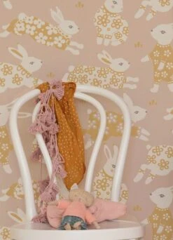 Tapete Rabbit Party Beige 9 Tapete Rabbit Party Beige -Innentapete Rabbit Party D 389392 2880x1440